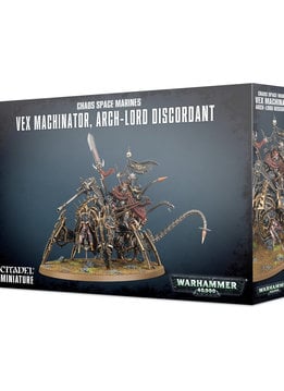 WH40k: Vex Machinator Lord Discordant on Hellstalker