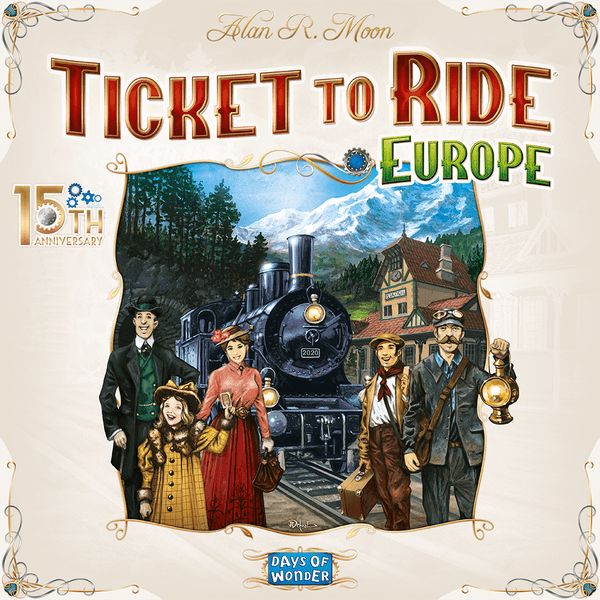 Ticket to Ride:  Europe 15th Anniversary