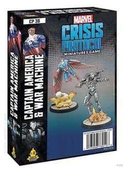 Marvel Crisis Protocol: Captain America and War Machine Character Pack