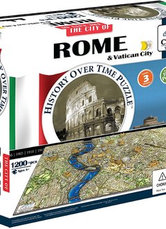 Puzzle: 4D Cityscape - Rome, Italy (1241 pcs)