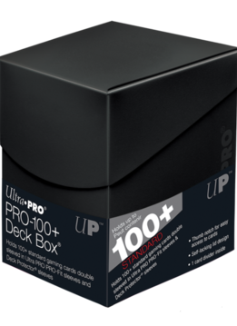 UP Deck Box: Eclipse PRO Jet Black (100ct)