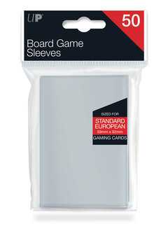 UP 59mm X 92mm Standard European Board Game Sleeves (50ct)