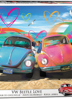 Puzzle: VW Beetle Love (1000pcs)