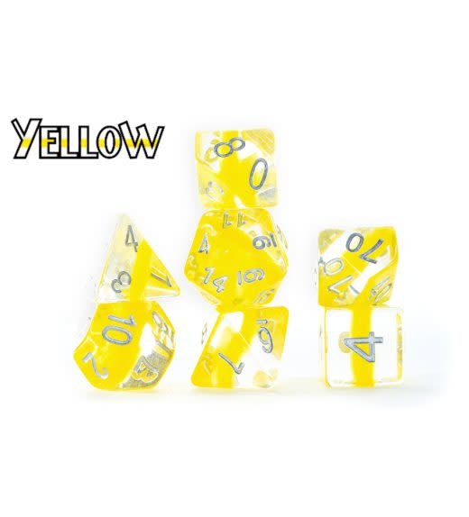 Neutron Dice - Yellow Dice Set