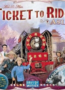Ticket to Ride Map Pack Vol. 1: Asia (ML)