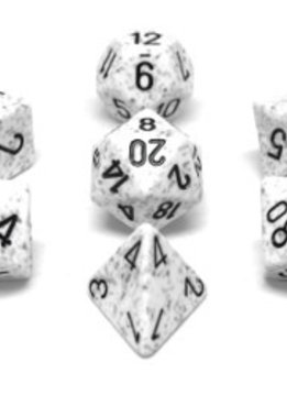 25311 Speckled Arctic Camo 7pc Dice Set