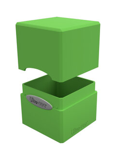 UP Deck Box: Satin Cube Lime Green (100+)