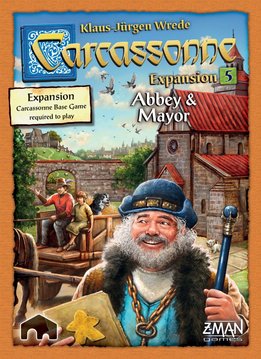 Carcassonne Exp:5 Abbey & Mayor (New Edition)