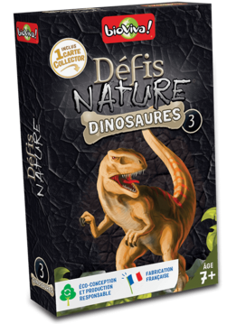 Défis Nature: Dinosaures 3 (Noir)(FR)