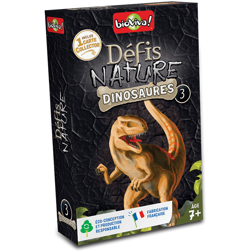 Défis Nature: Dinosaures 3 (Noir)(FR)