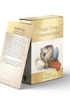 Magic Item Compendium Deck: Rings & Wondrous Items (5E)
