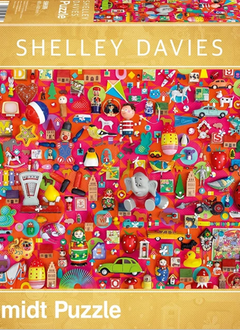 Puzzle: 1000: Shelley Davies: Vintage Toys