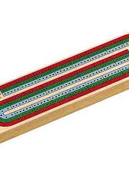 Cribbage Color 2 Tracks w/Pegs ans Storage