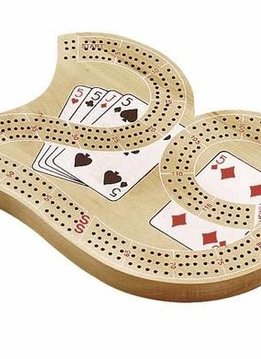 Cribbage Large 29'' 3 Natural Color Track