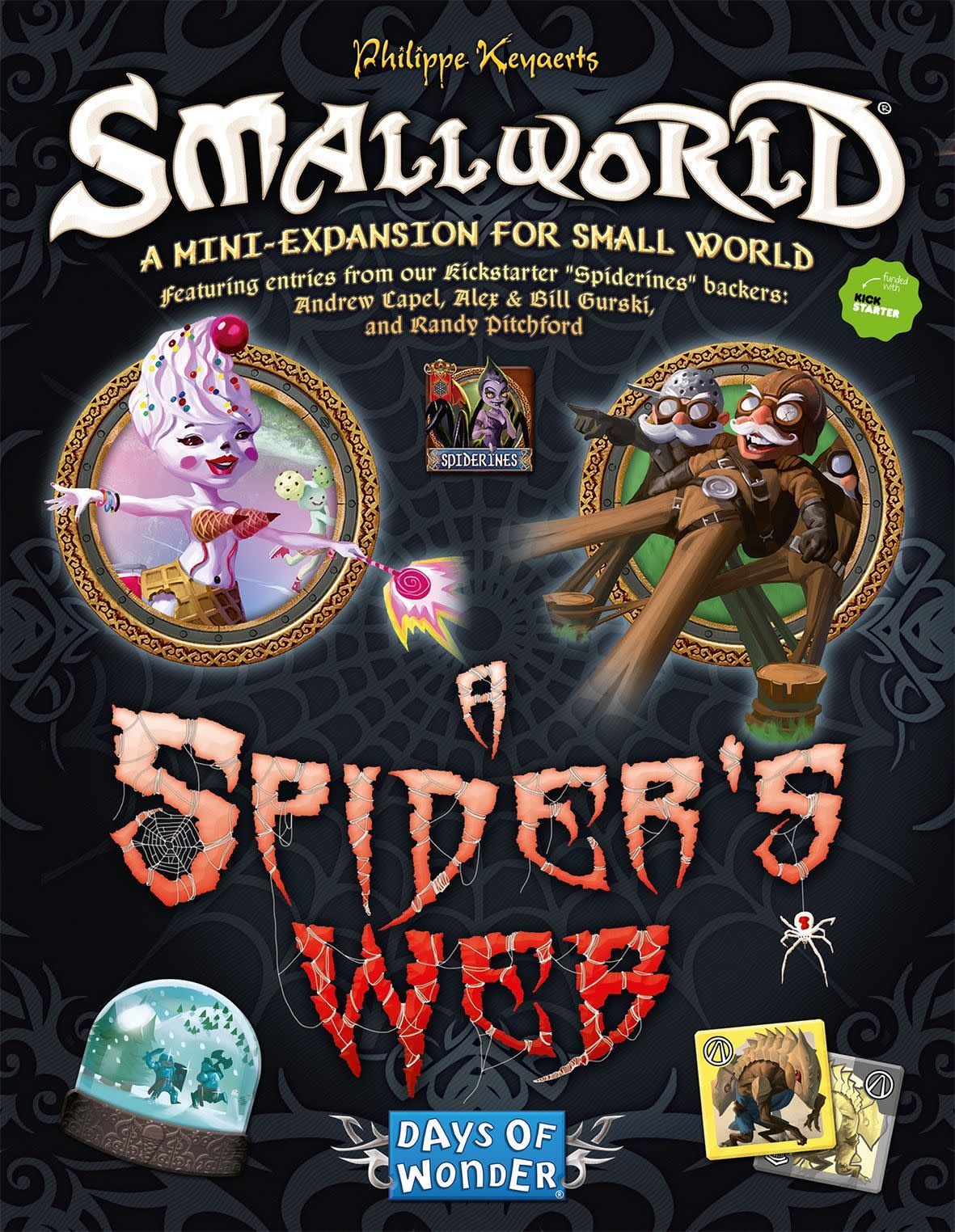 Small World spider's web exp.