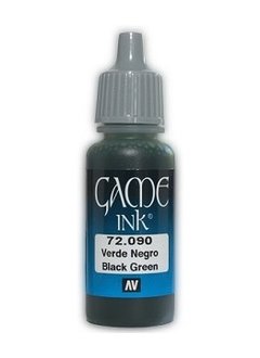 Vallejo: Black Green Ink 17ml