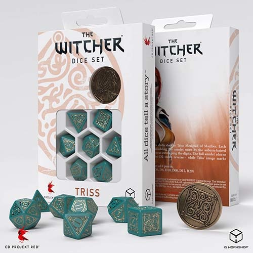 Witcher Dice Set Triss The Beautiful
