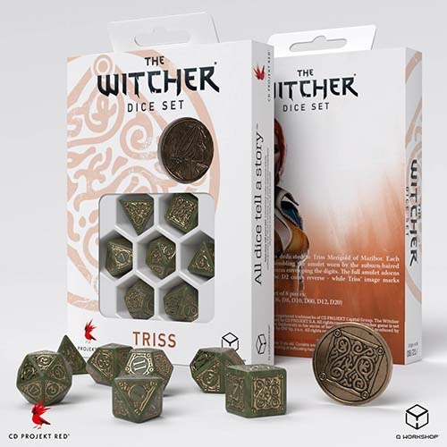 Witcher Dice Set: Triss The Fourteenth of the Hill