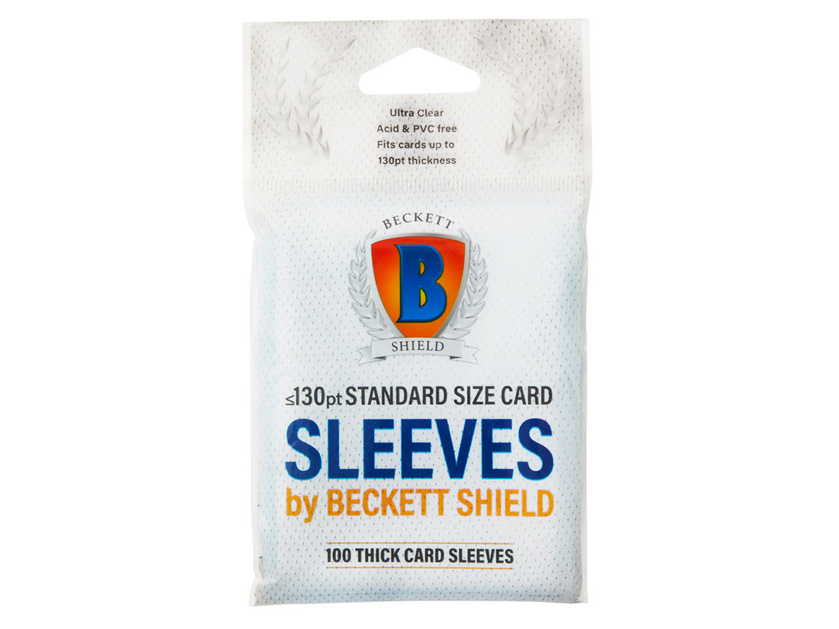Beckett Shield Sleeves Thick 100ct
