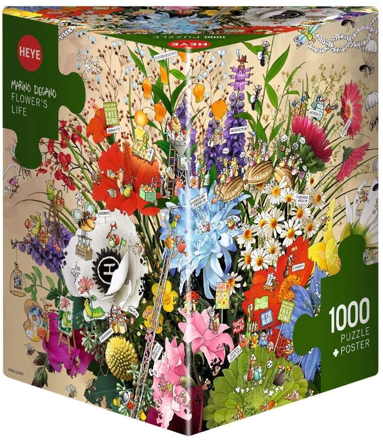 Puzzle: Flower's Life - Degano (1000pcs)