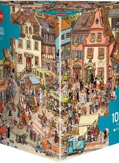 Puzzle: Market Place - Goebel & Knorr (1000pcs)