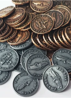 For Sale Metal Coins
