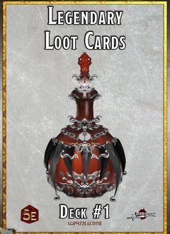 Legendary Loot Cards: Deck #1 (5E)