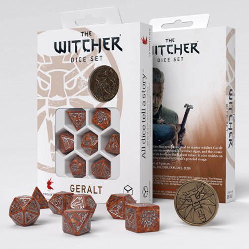 The Witcher Dice Set: Geralt- The Monster Slayer