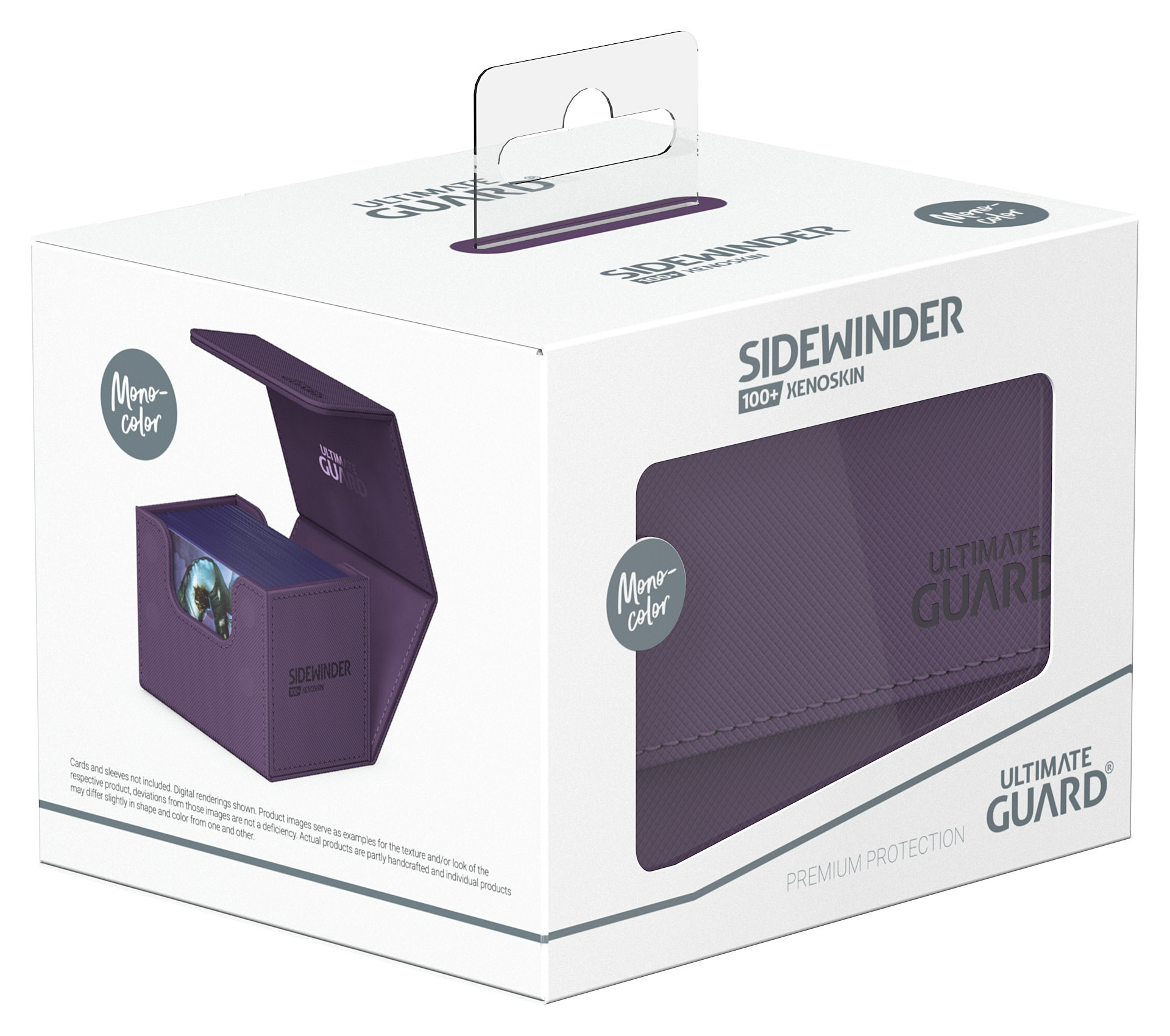 UG Deck Case: Sidewinder 100+ Monocolor Purple