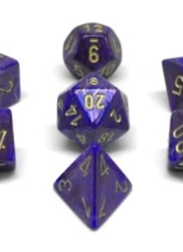 Lustrous 7-Die Set Purple/Gold