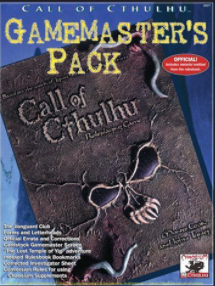 Call of Cthulhu: Gamemaster's Pack  (1999) ***ENDOMMAGÉ***