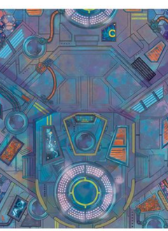 Marvel CP: Spaceport Showdown Playmat