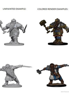 D&D Nolzur's Marvelous Unpainted Miniatures: Wave 1: Dwarf Male Fighter