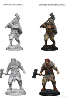 D&D Unpainted Minis: Wave 1 Human Male Barbarian