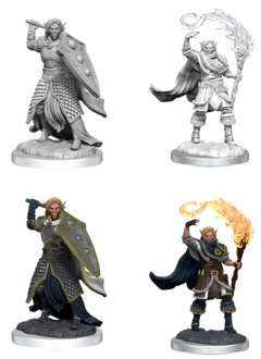 Dnd Nolzur's Unpainted Mini Wave 16: Elf Cleric Male