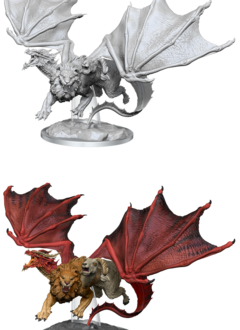 Dnd Nolzur's Unpainted Mini Wave 16: Chimera