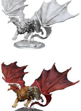 Dnd Nolzur's Unpainted Mini Wave 16: Chimera