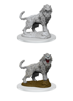 Dnd Nolzur's Unpainted Mini Wave 16: Crag Cat