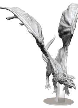 D&D Unpainted: Adult White Dragon (WV15)
