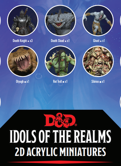DnD Idols 2D Minis Boneyard Set 1