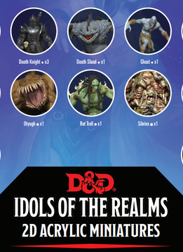 DnD Idols 2D Minis Boneyard Set 1