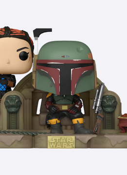 Pop! #486 Boba Fett and Fennec on Throne