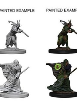 D&D Unpainted Minis: Elf Male Druid