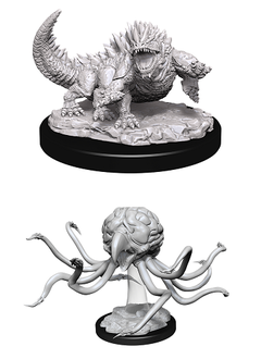 D&D Unpainted Minis WV11 Grell and Basilisk