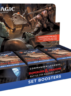 Commander Legends:  Battle for Baldur's Gate - SET Booster Box (3 juin)