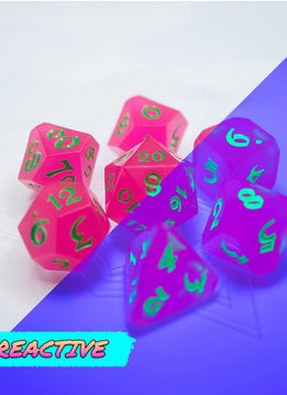 Poly RPG Dice Set: Afterdark Avalore Funky Town