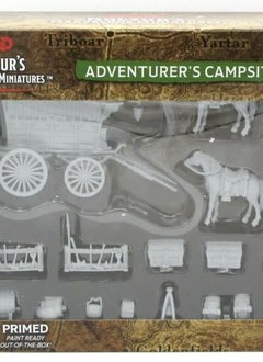 D&D Unpainted Minis: Adventurer's Campsite