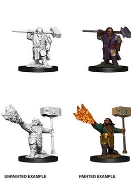 D&D NMM Unpainted: Wave 11: Male Dwarf Cleric