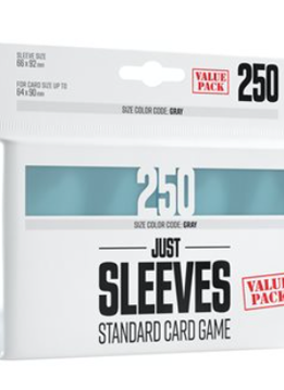 Sleeves: Just Sleeves: Value Pack Clear 66x92mm (250)