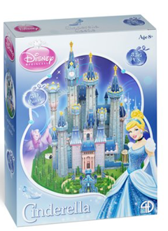 3D Puzzle: Disney Cinderella Castle 356 pcs